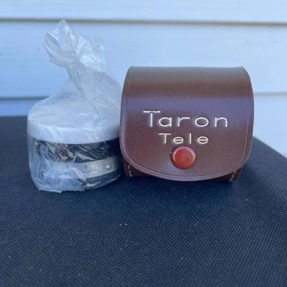 Vintage Taron VL 35mm Rangefinder Camera Set Wide Tele Lenses Cases Untsted